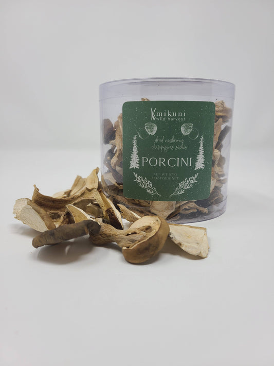 Dried Wild Porcini Mushrooms