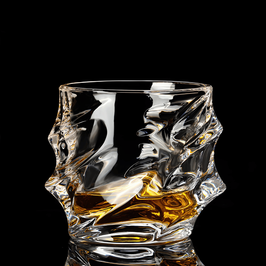 Storm Japanese Crystal Whiskey Glass - Single