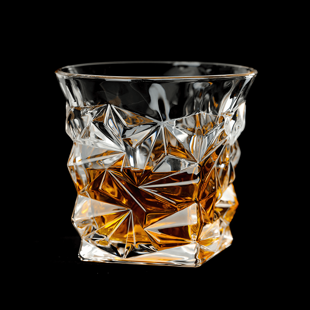 Vayu Japanese Crystal Whiskey Glass - Single