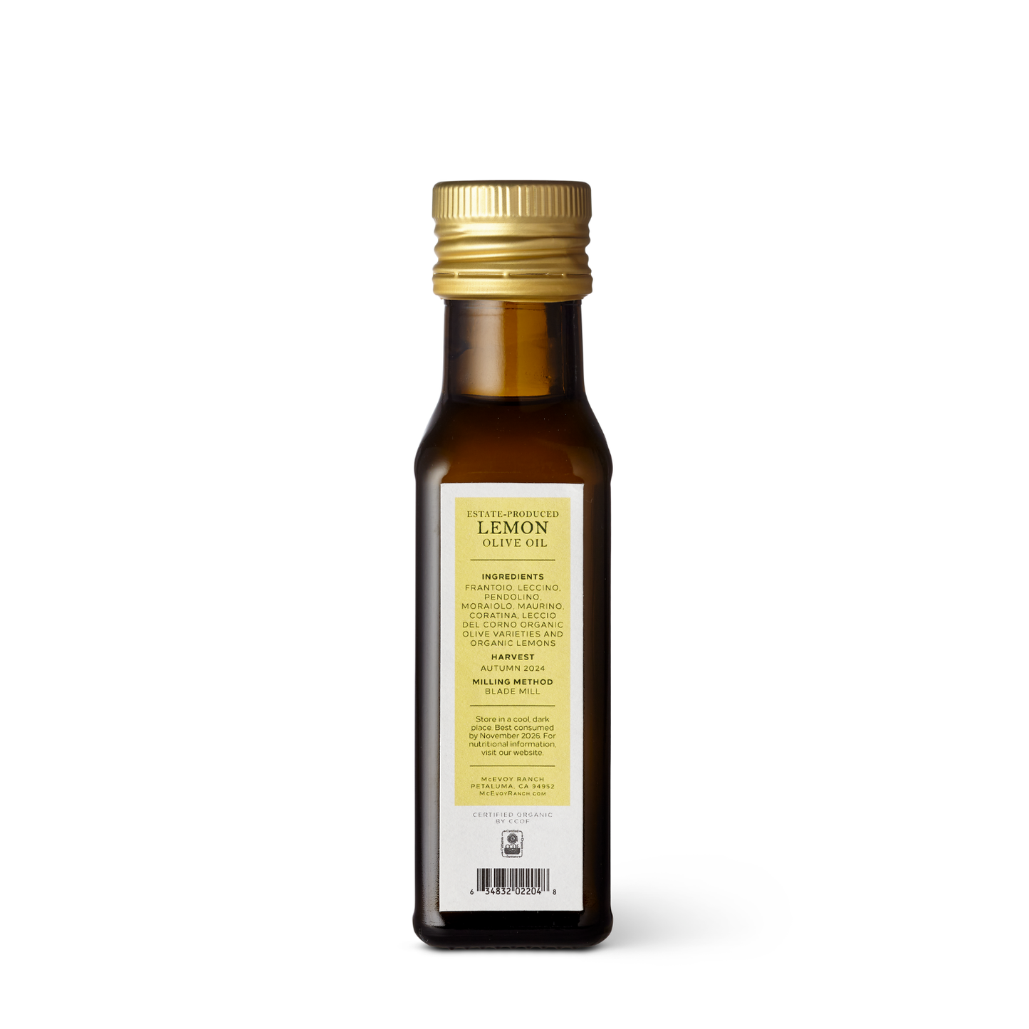Organic Lemon Olive Oil – 100ml