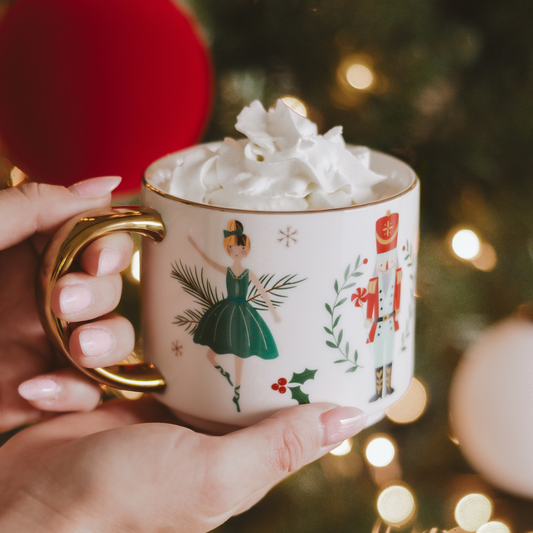 Ditsy Nutcracker Coffee Mug