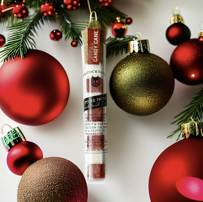 Candy Cane Cocktail Cubes