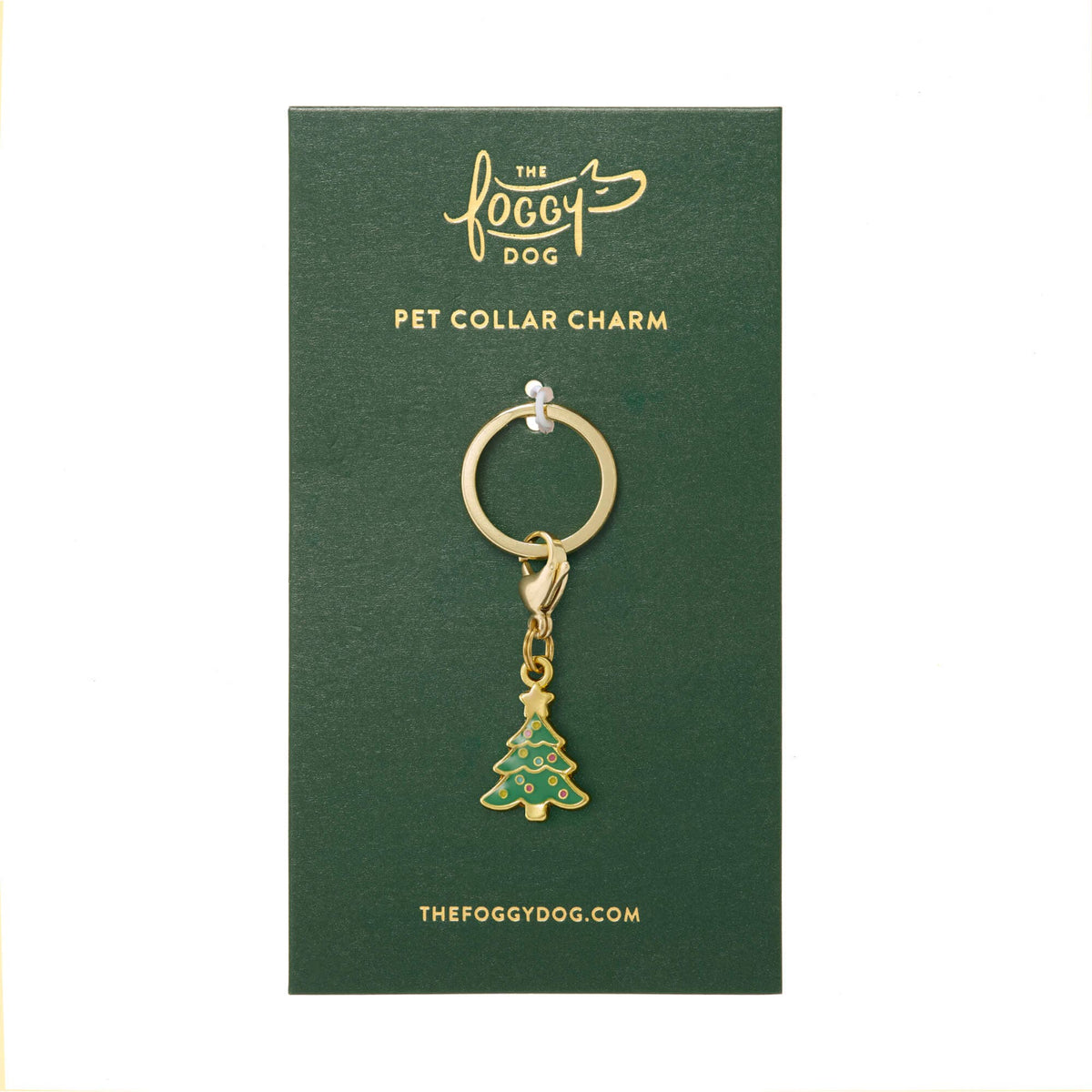 Foggy Dog - Christmas Tree Collar Charm