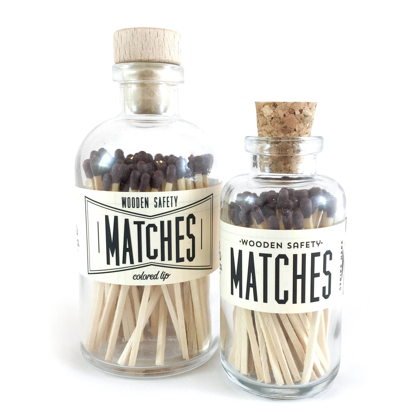 Skinny Tapered Candles - Umber