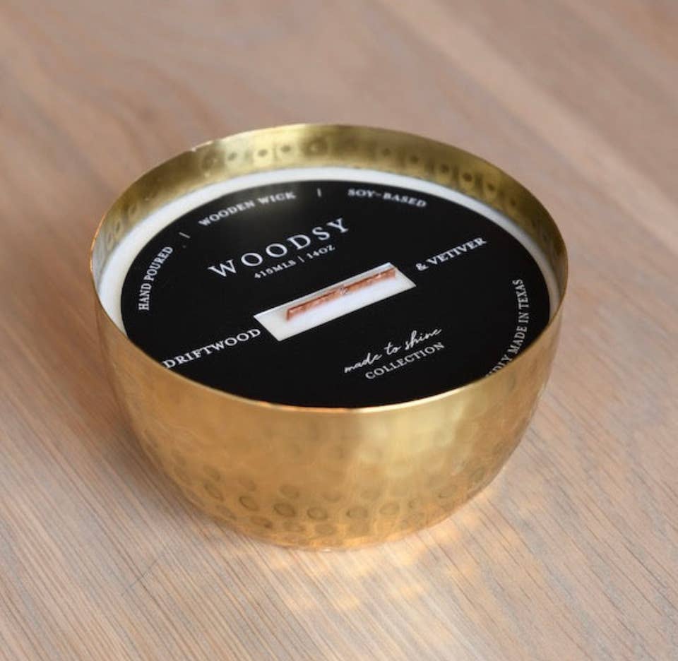 Driftwood & Vetiver Soy Candle
