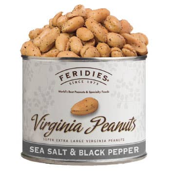 9 oz. Sea Salt & Black Pepper Virginia Peanuts