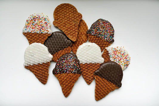 Ice Cream Cone-Shaped Stroopwafel