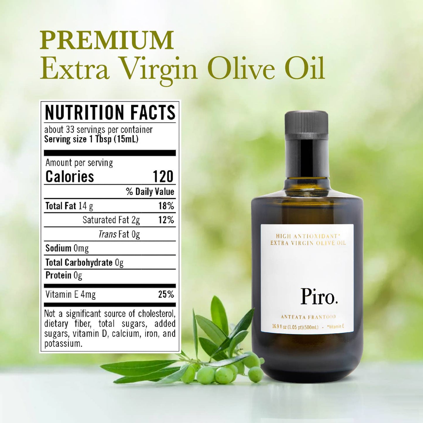 Extra Virgin Olive Oil Piro 250ml