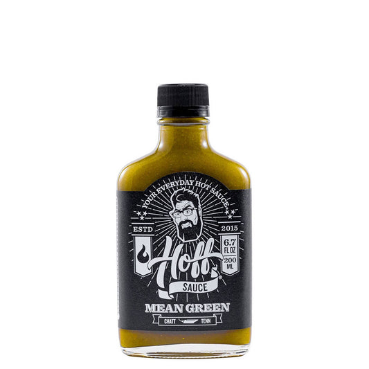 Mean Green - Hoff's Green Jalapeno Hot Sauce