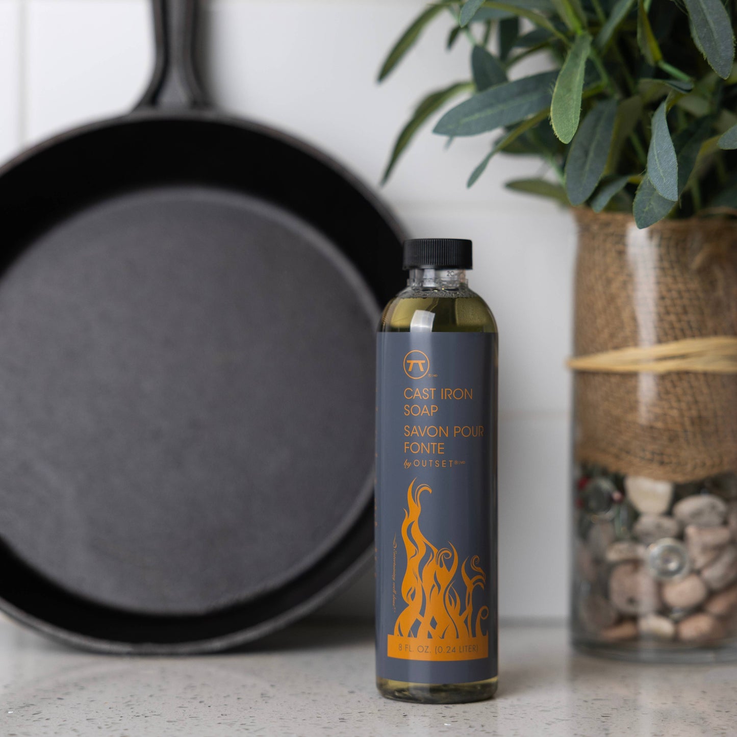 100% Natural Cast Iron Cleaner, 8 oz