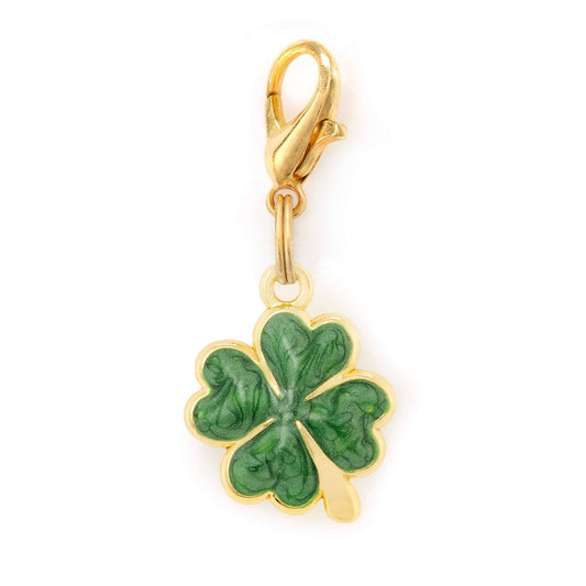 Lucky Clover St. Patrick's Day Collar Charm