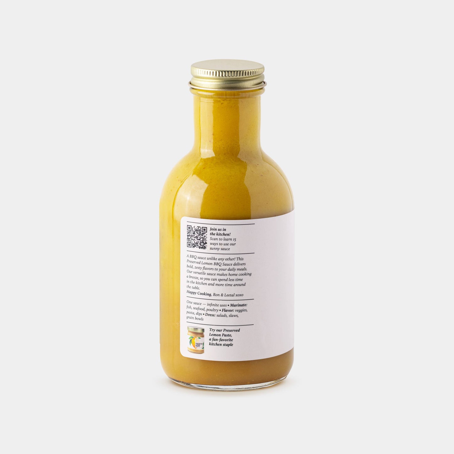 Sauce et marinade BBQ au citron confit