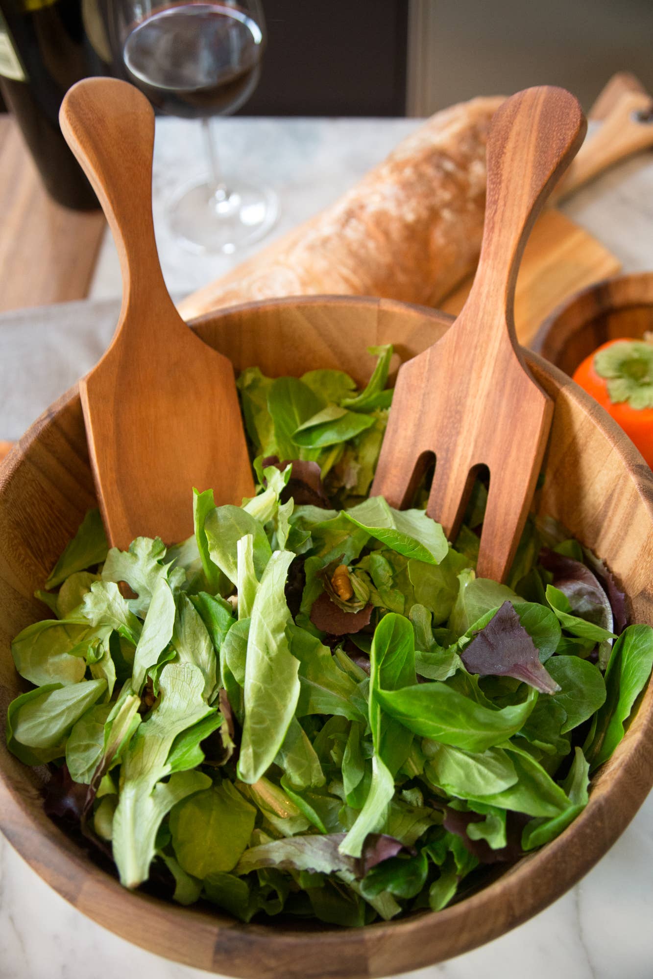 Acacia Salad Utensil Set