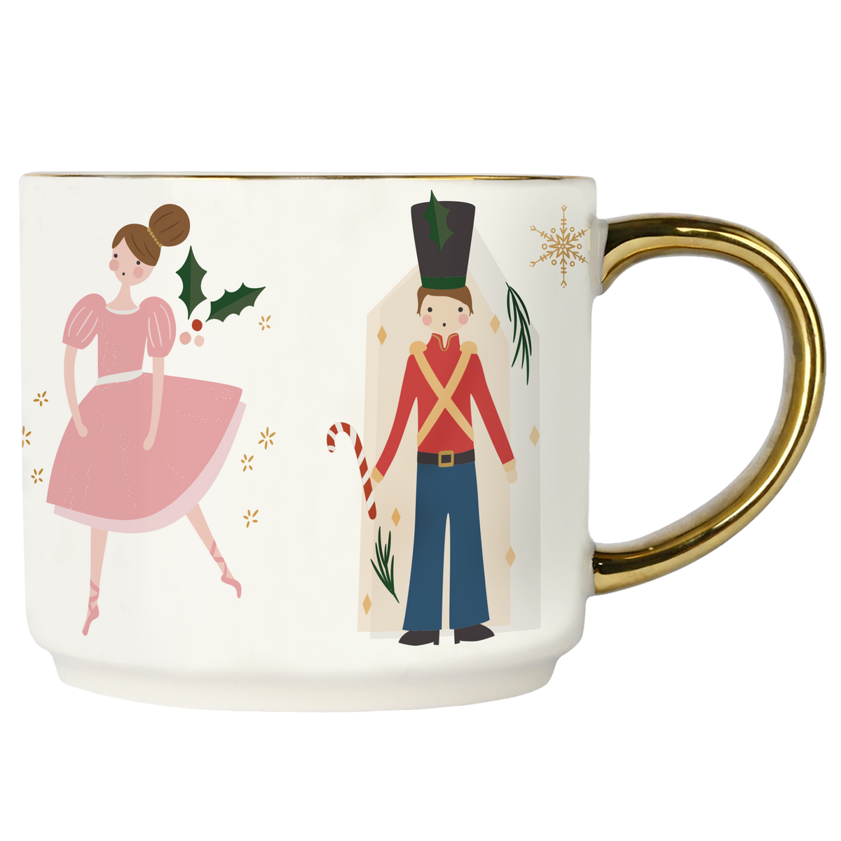 Ditsy Nutcracker Coffee Mug