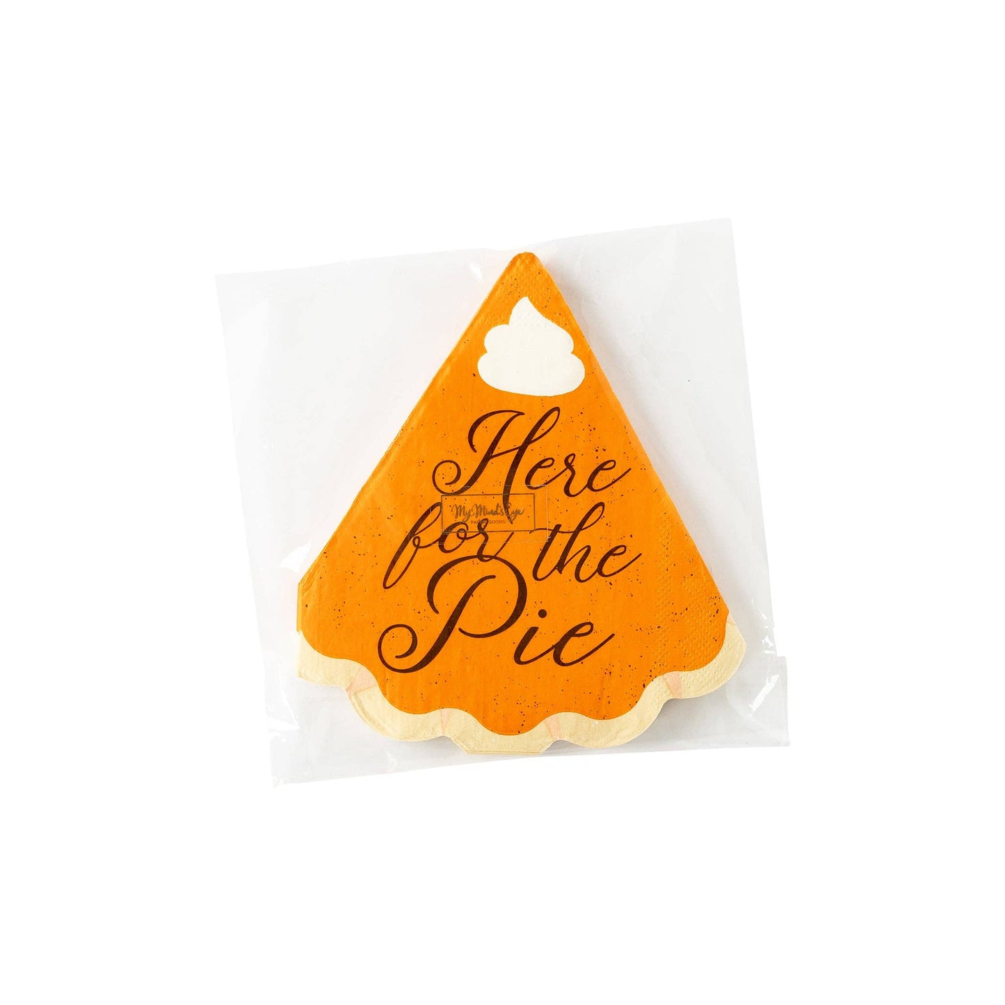 Here for the Pie Napkin