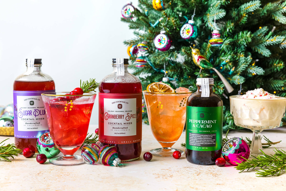 Yes Cocktail Co - Holiday Seasonal: Sugar Plum Fairy Spritz Cocktail Mixer