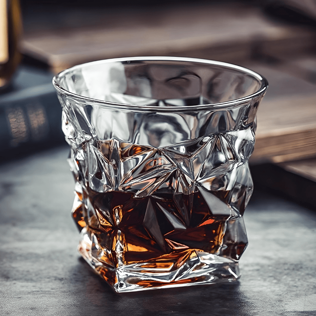 Vayu Japanese Crystal Whiskey Glass - Single