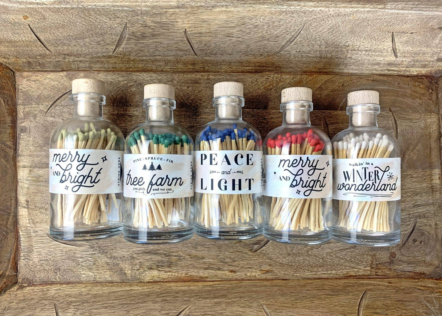 Apothecary Christmas Matches