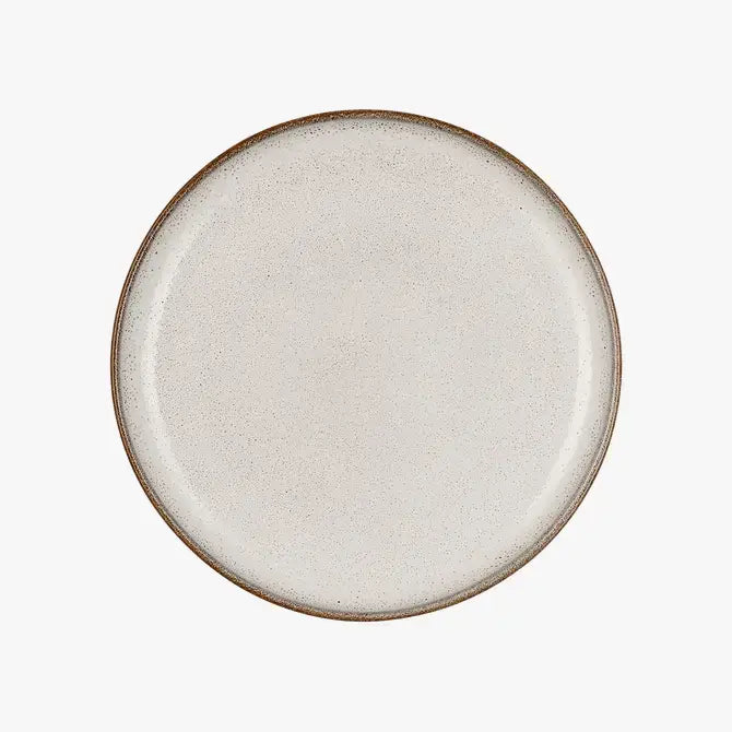 SAISONS Handmade Stoneware Round Dinner Plate