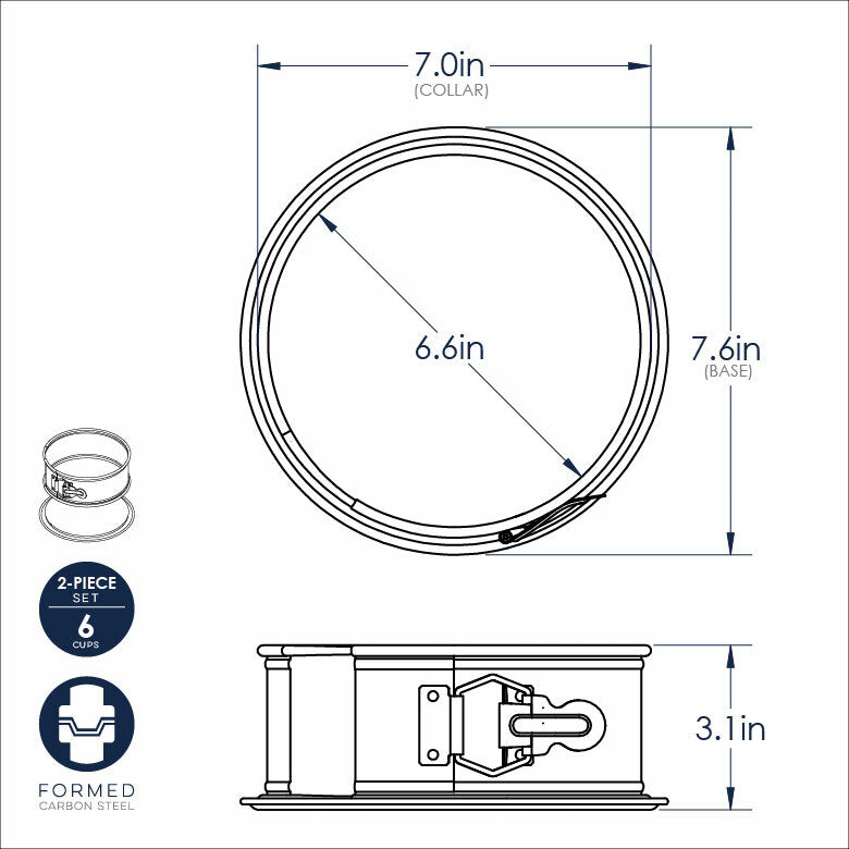 7” Springform Pan