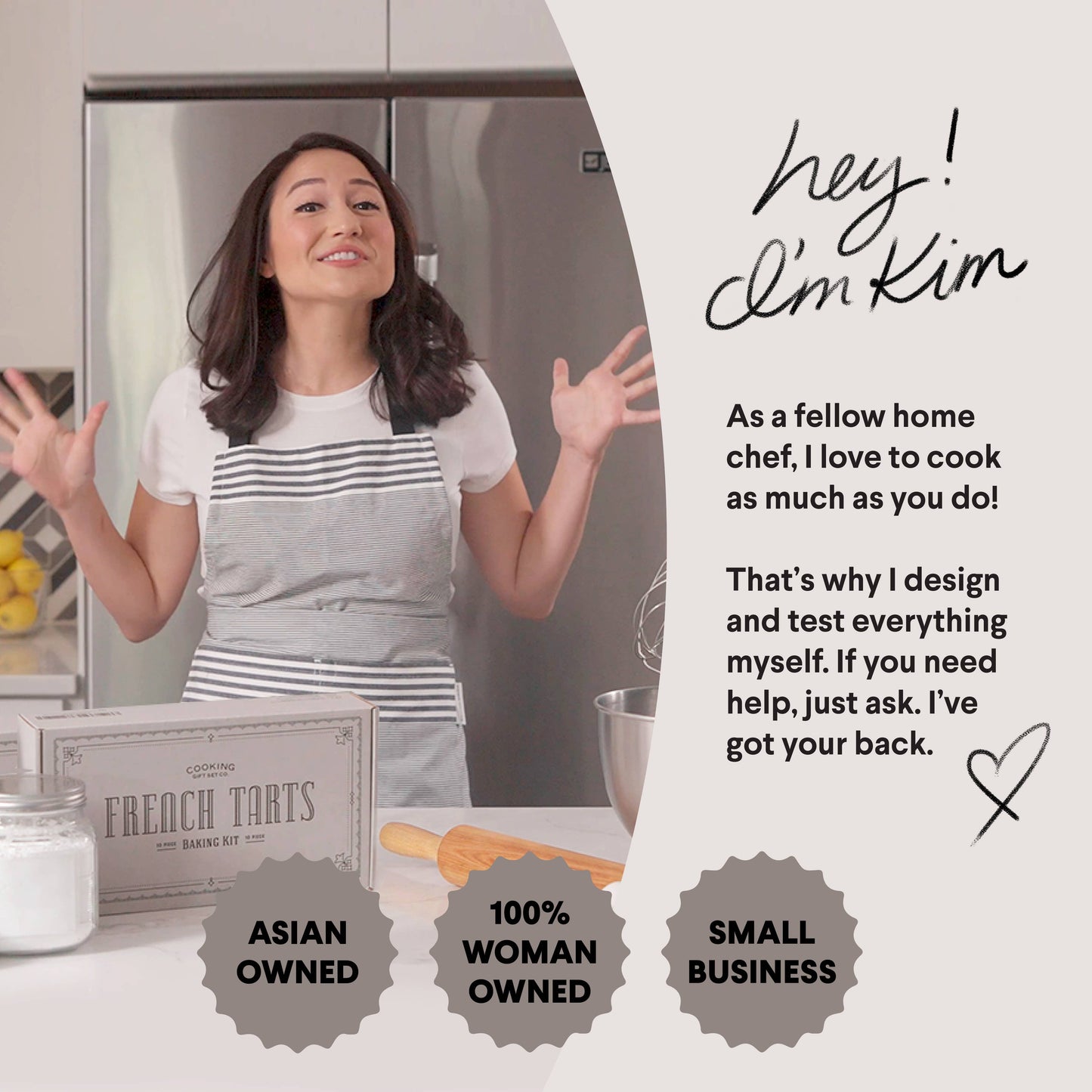 French Tart Baking Kit | Cake Decorating Tools | Unique Gift