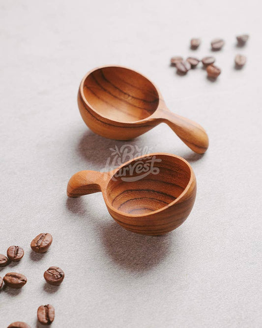 Teak Wooden Scoop - Flour Coffee Spice Sugar Measuring Spoon