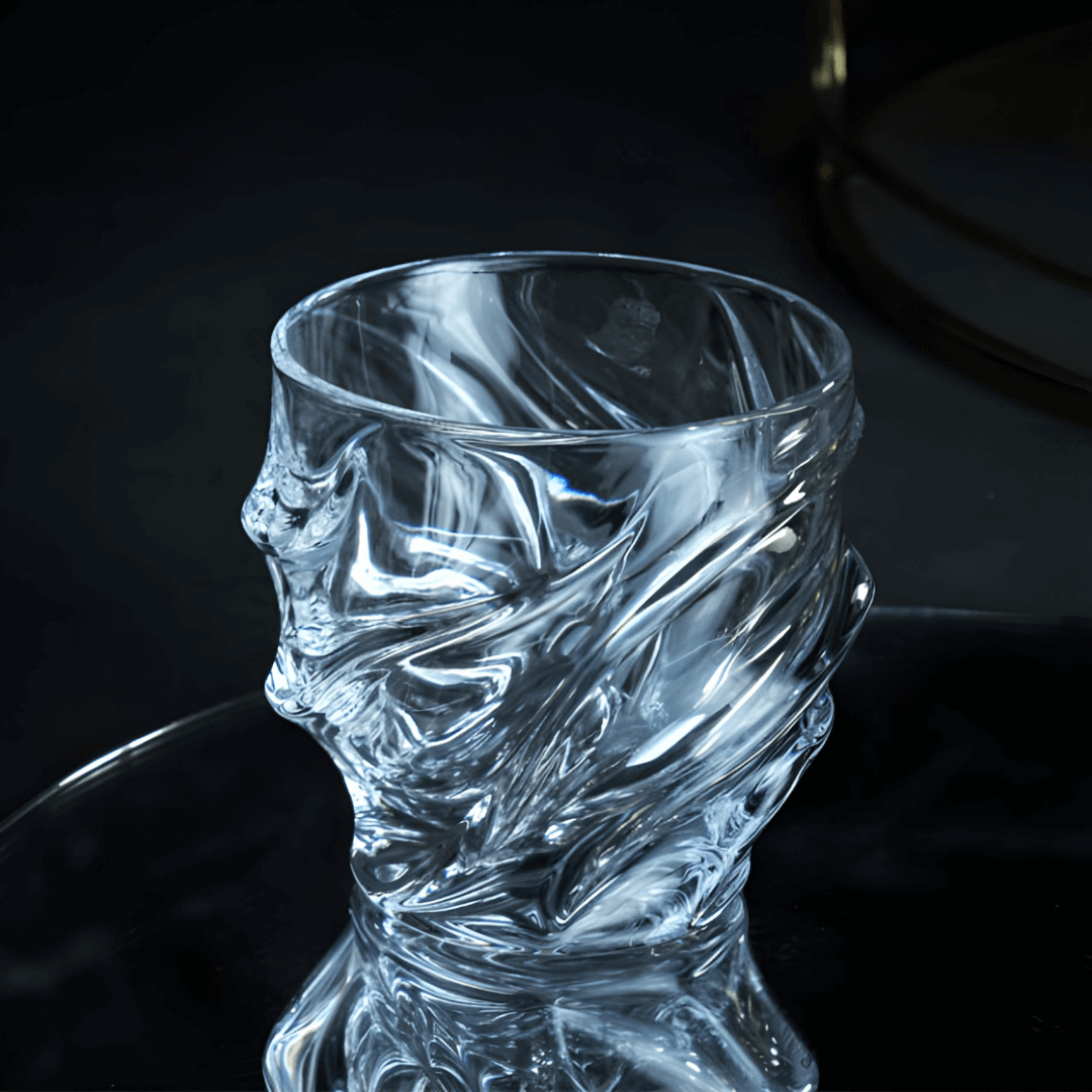 Nami Japanese Crystal Whiskey Glass - Single
