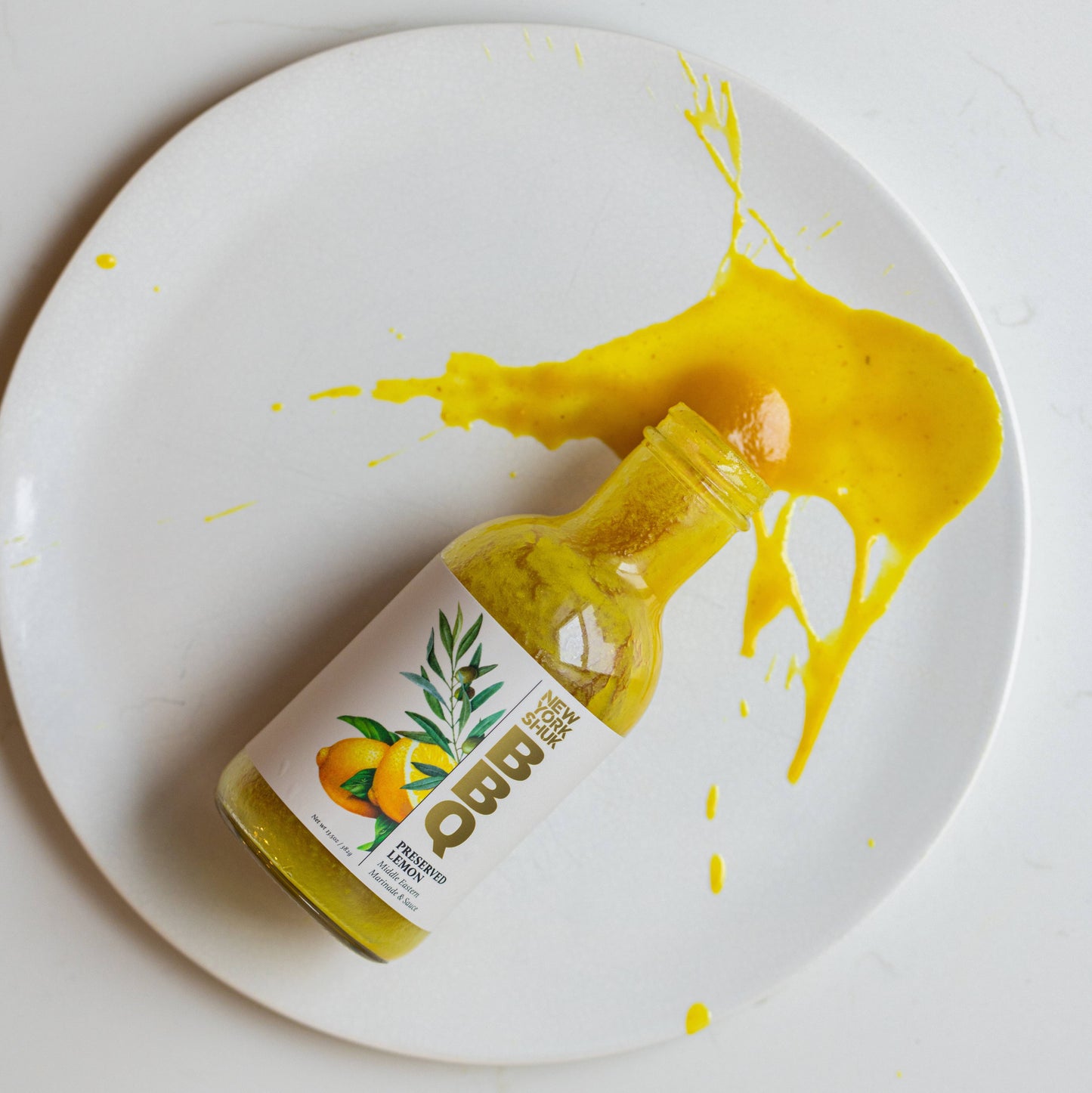 Sauce et marinade BBQ au citron confit