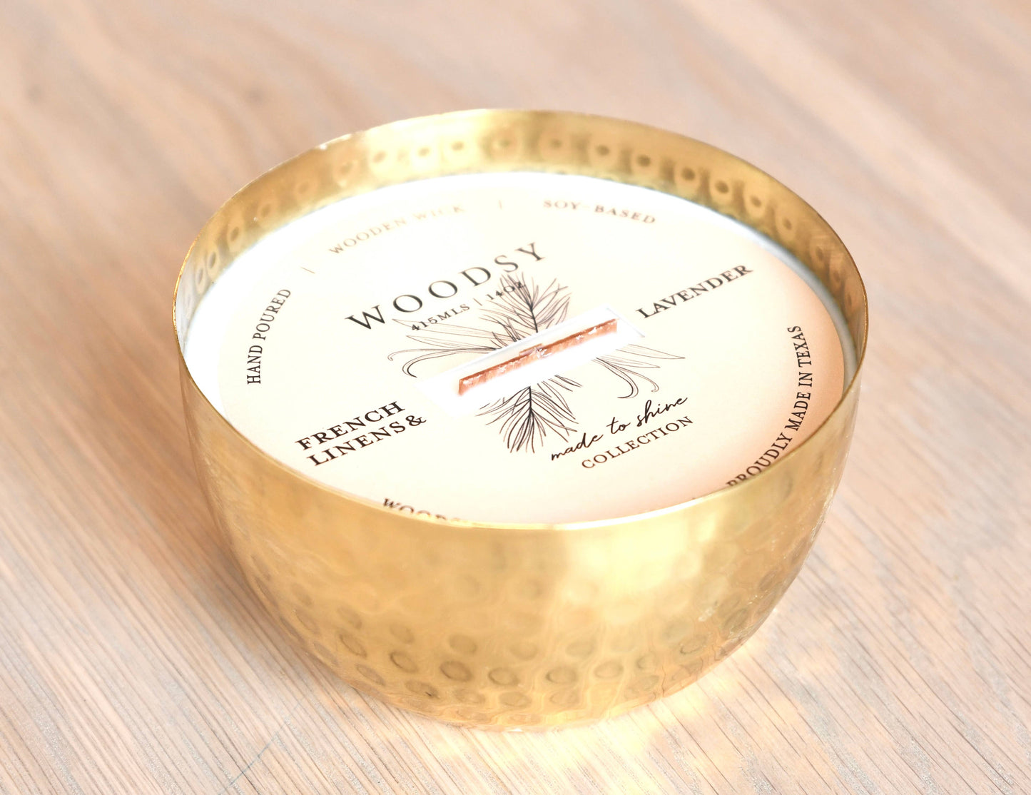 French Linens & Lavender Soy Candle