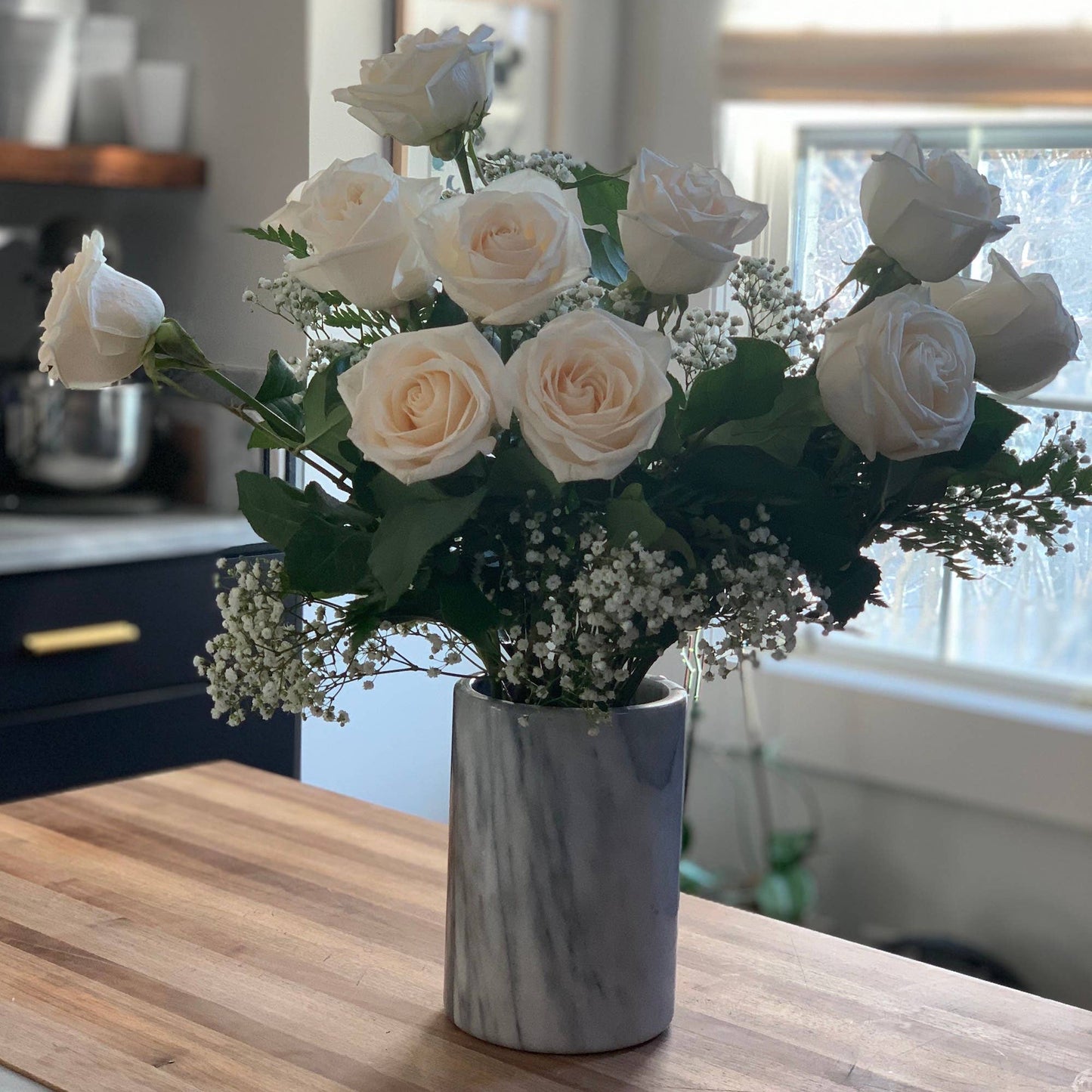 Marble Utensil Holder