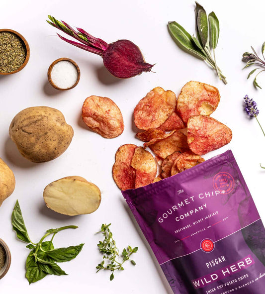 The Gourmet Chip Company - Pisgah Wild Herb Thick Cut Potato Chips