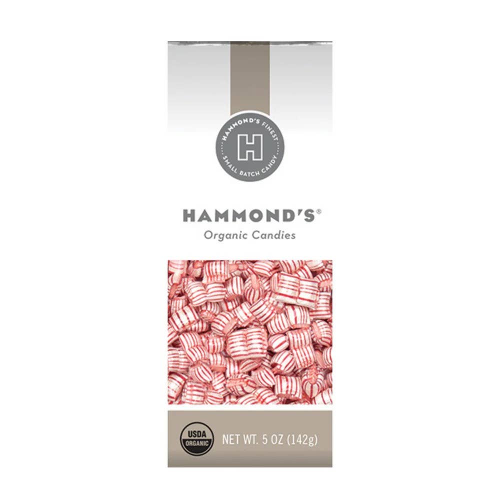 Organic Classic Candy - Pillows - Peppermint - 5 oz Gift Bag