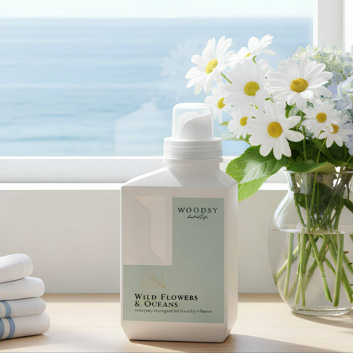 Woodsy Homelife - French Linen & Lavender-Everyday Detergent forLaundry&Linens