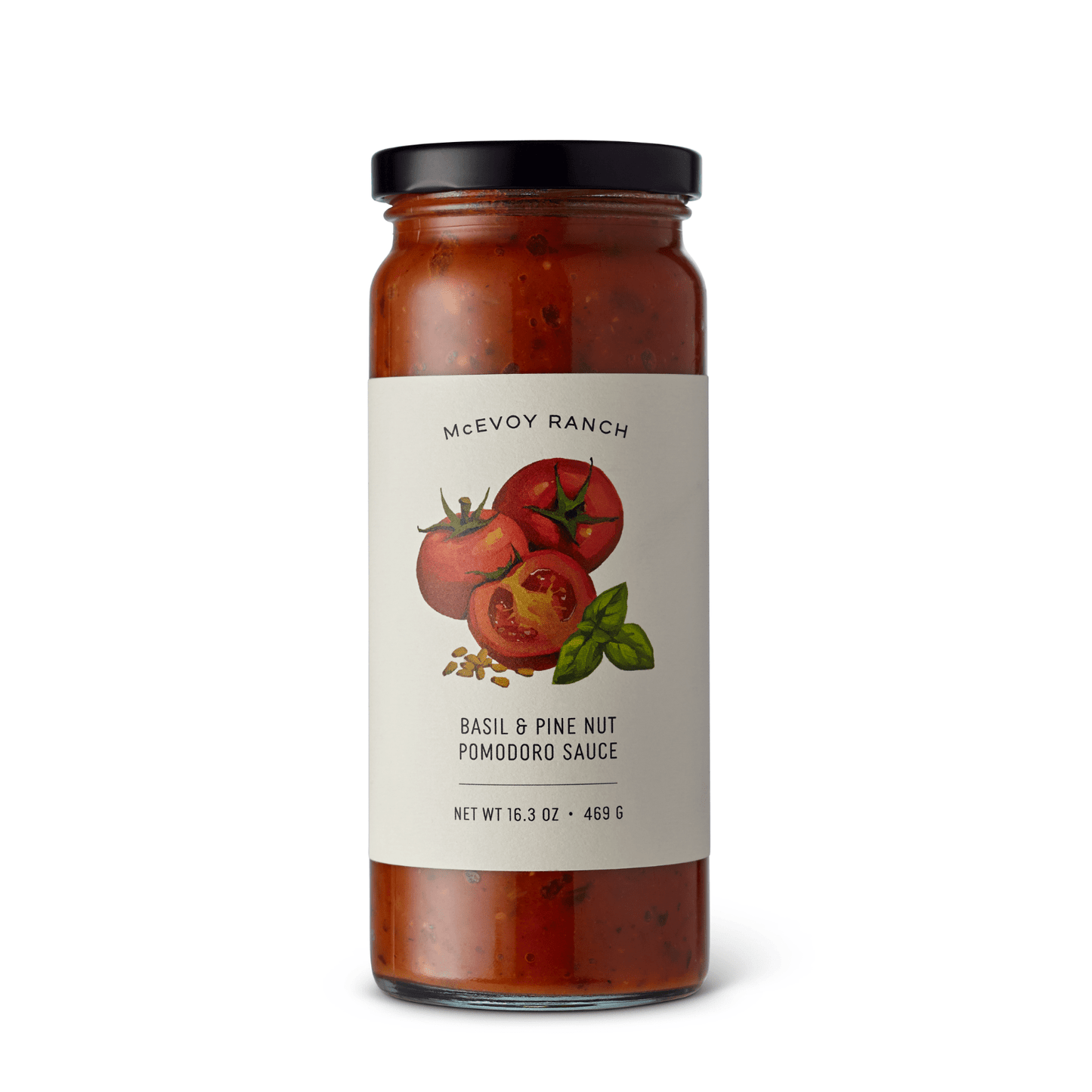 McEnvoy Ranch Basil & Pine Nut Pomodoro Sauce 16 OZ