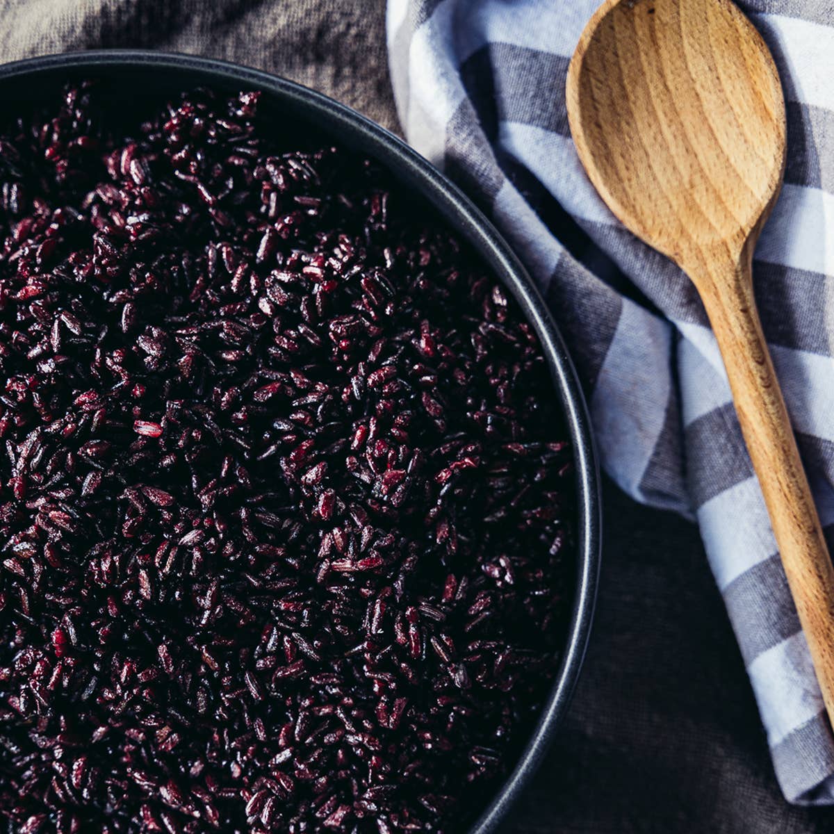 Italian black rice