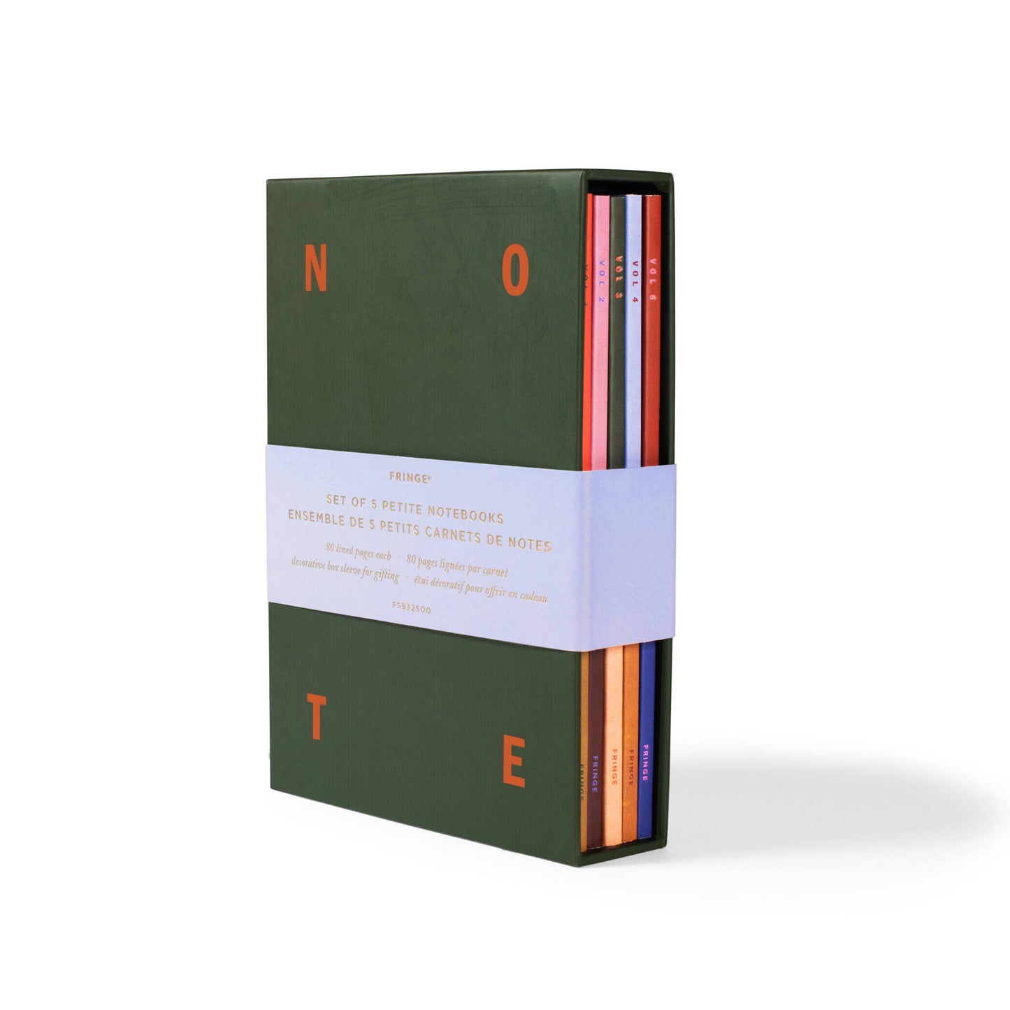 Petits carnets – Lot de 5