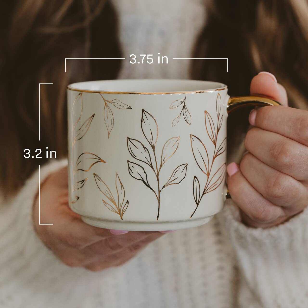 *NEW* Brown Plaid Coffee Mug