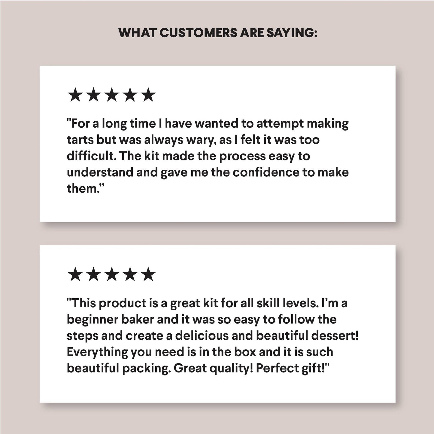 French Tart Baking Kit | Cake Decorating Tools | Unique Gift