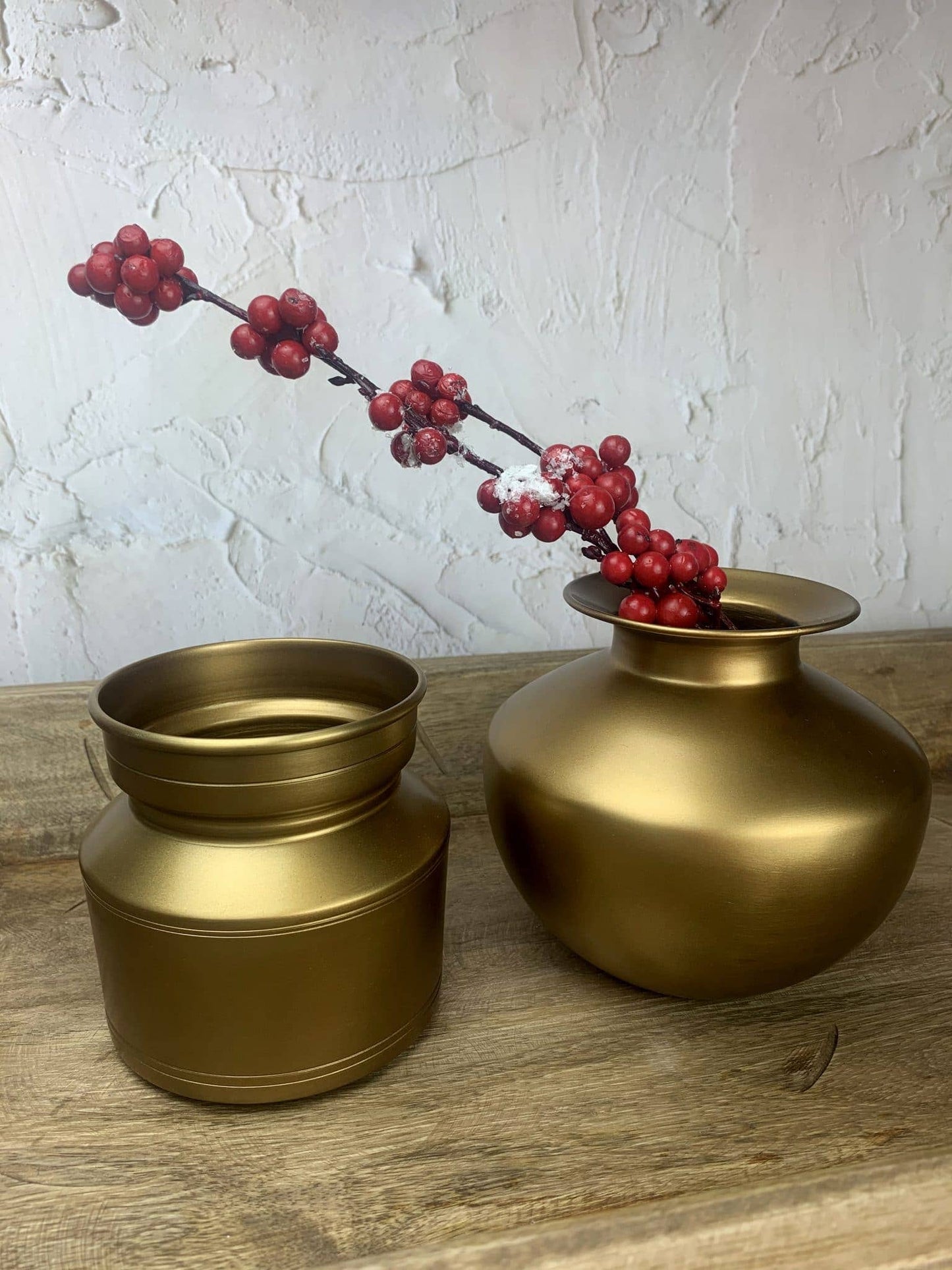 Brass Lota Vase Oblong