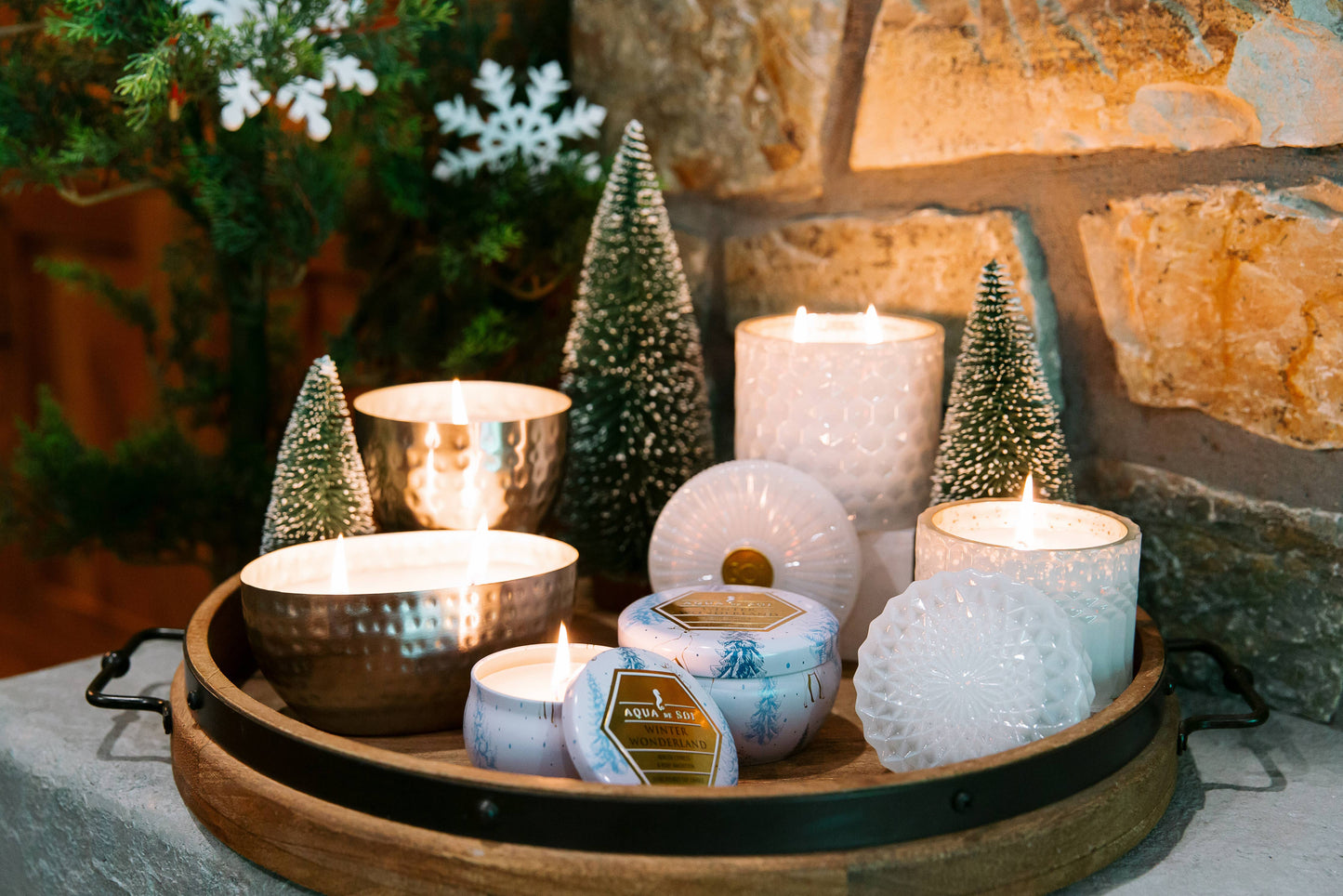 Winter Wonderland Petite Shimmer Candle