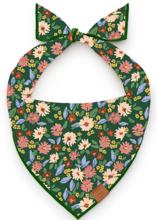 Secret Garden Dog Bandana