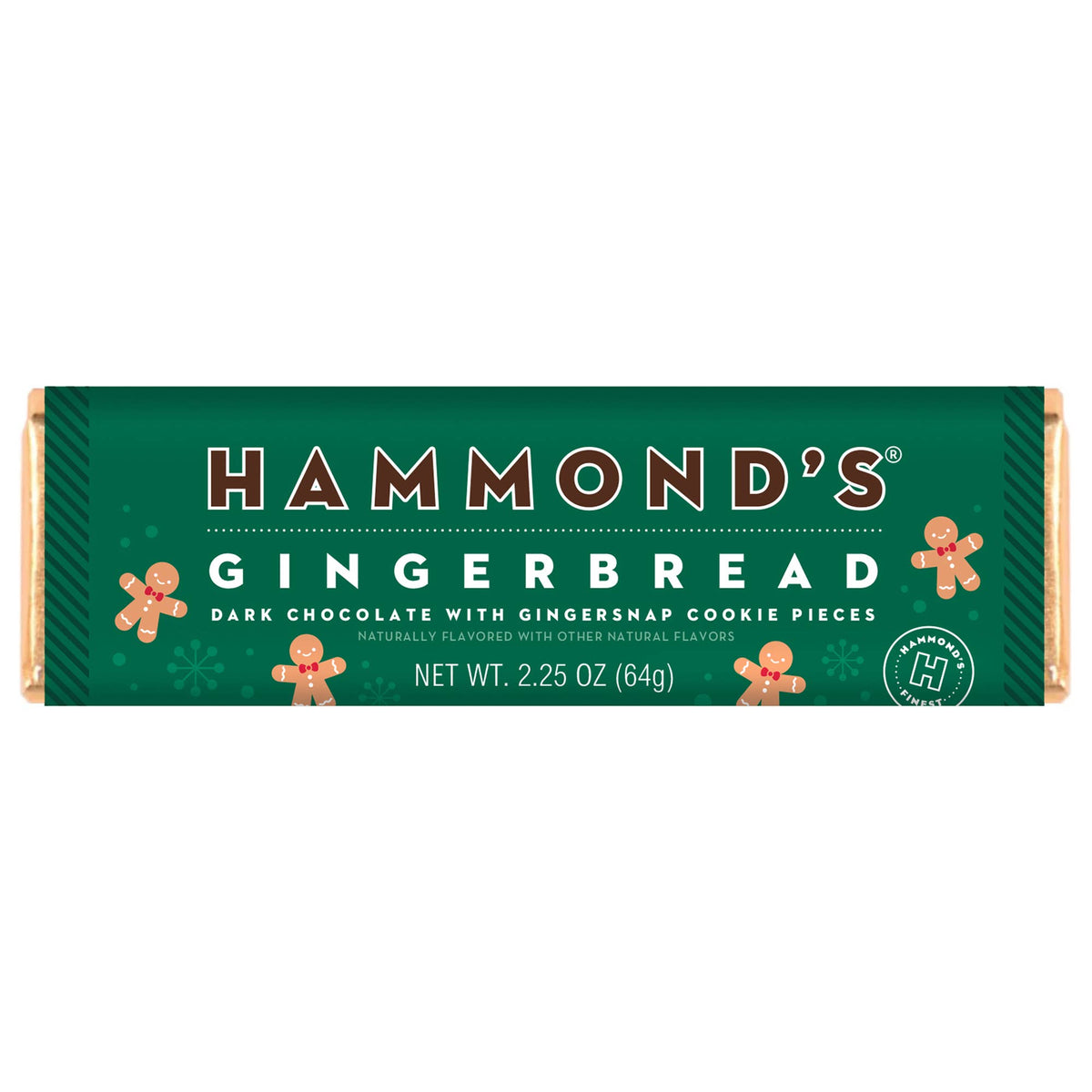Hammond's - Dark Chocolate - Gingerbread - 2.25 oz