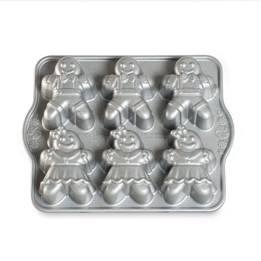 Gingerbread Kids Cakelet Pan