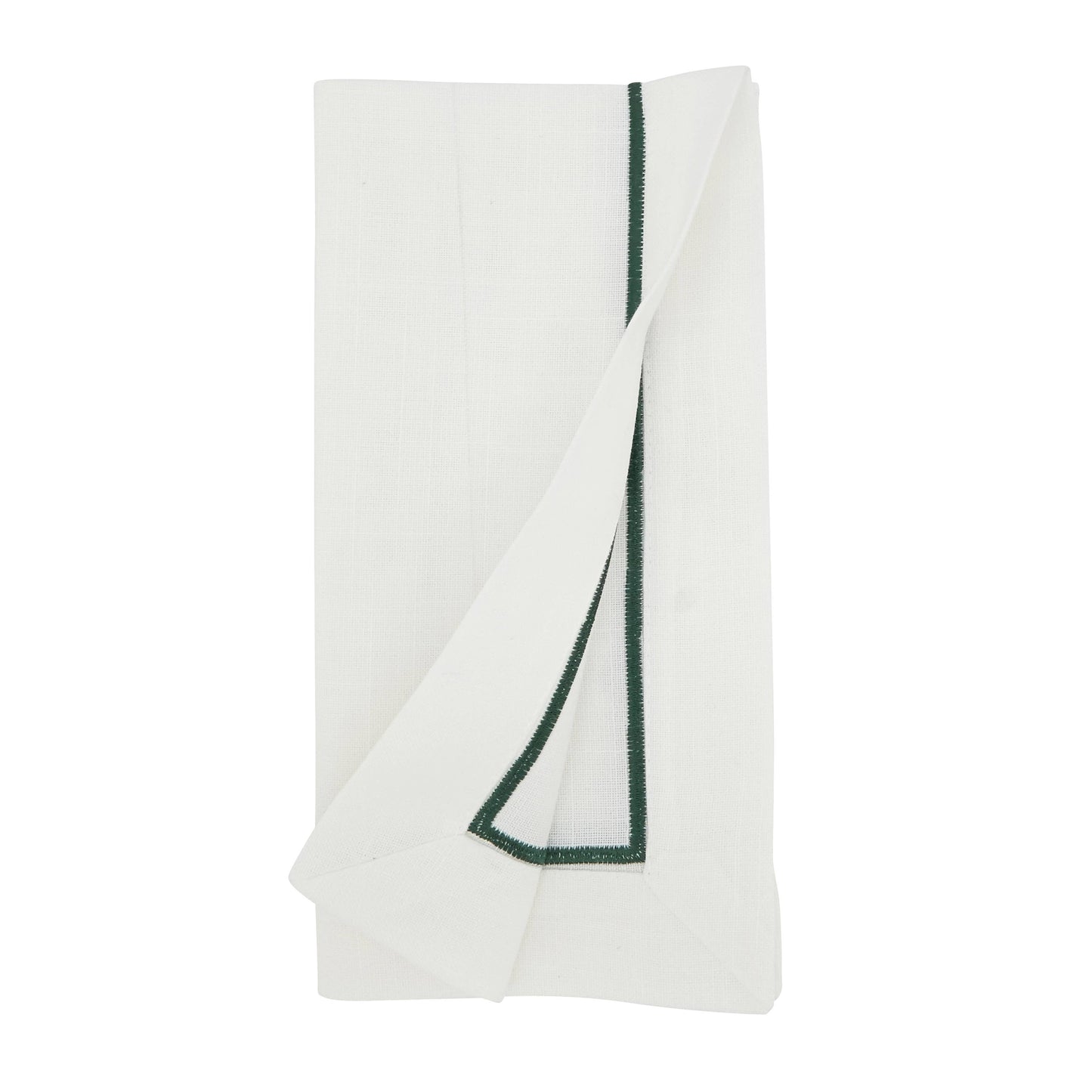 Embroidered Line Design Napkin