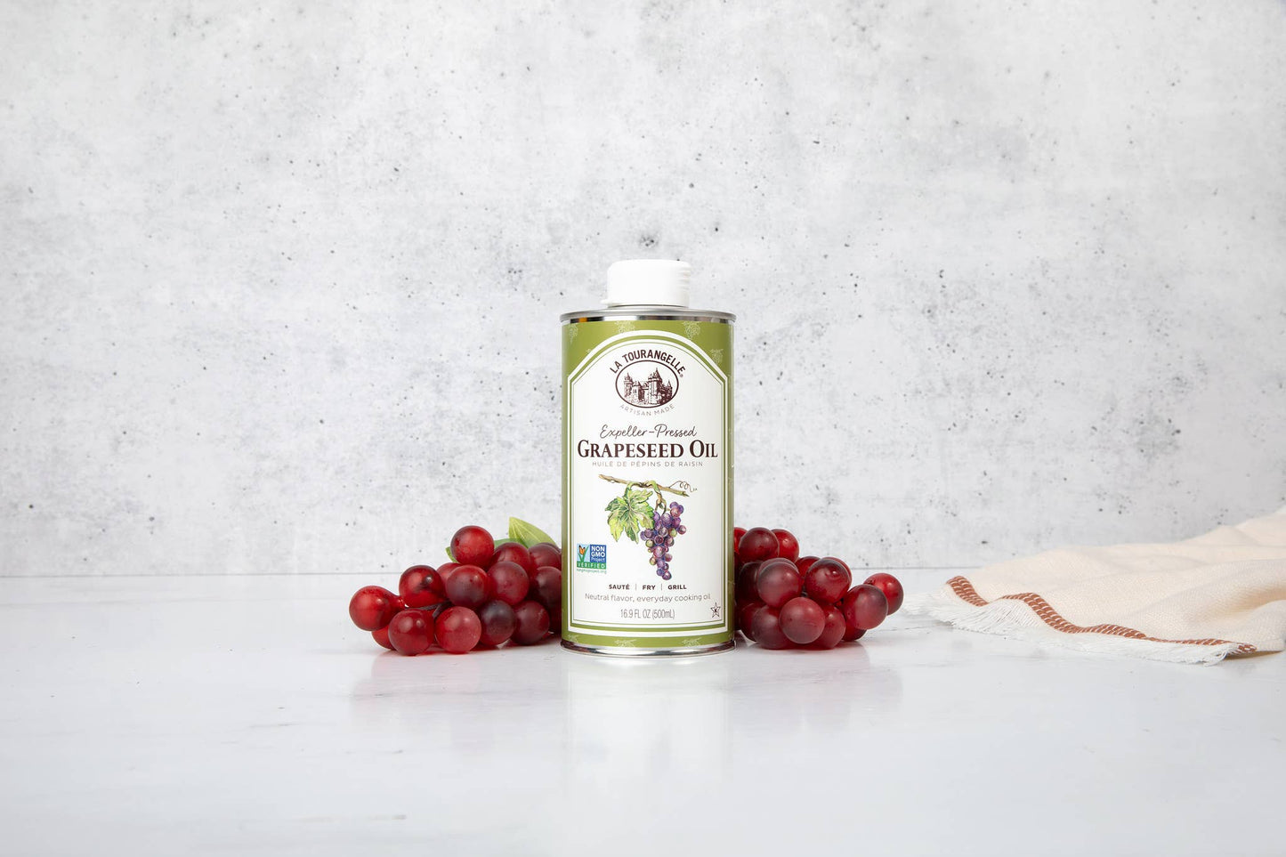 La Tourangelle Grapeseed Oil, 16.9 Fl Oz - 6 Units