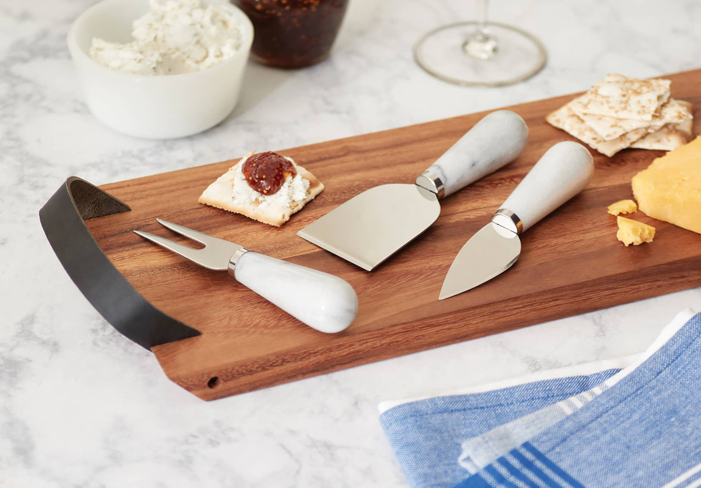 Marble Cheese Knife Set/3