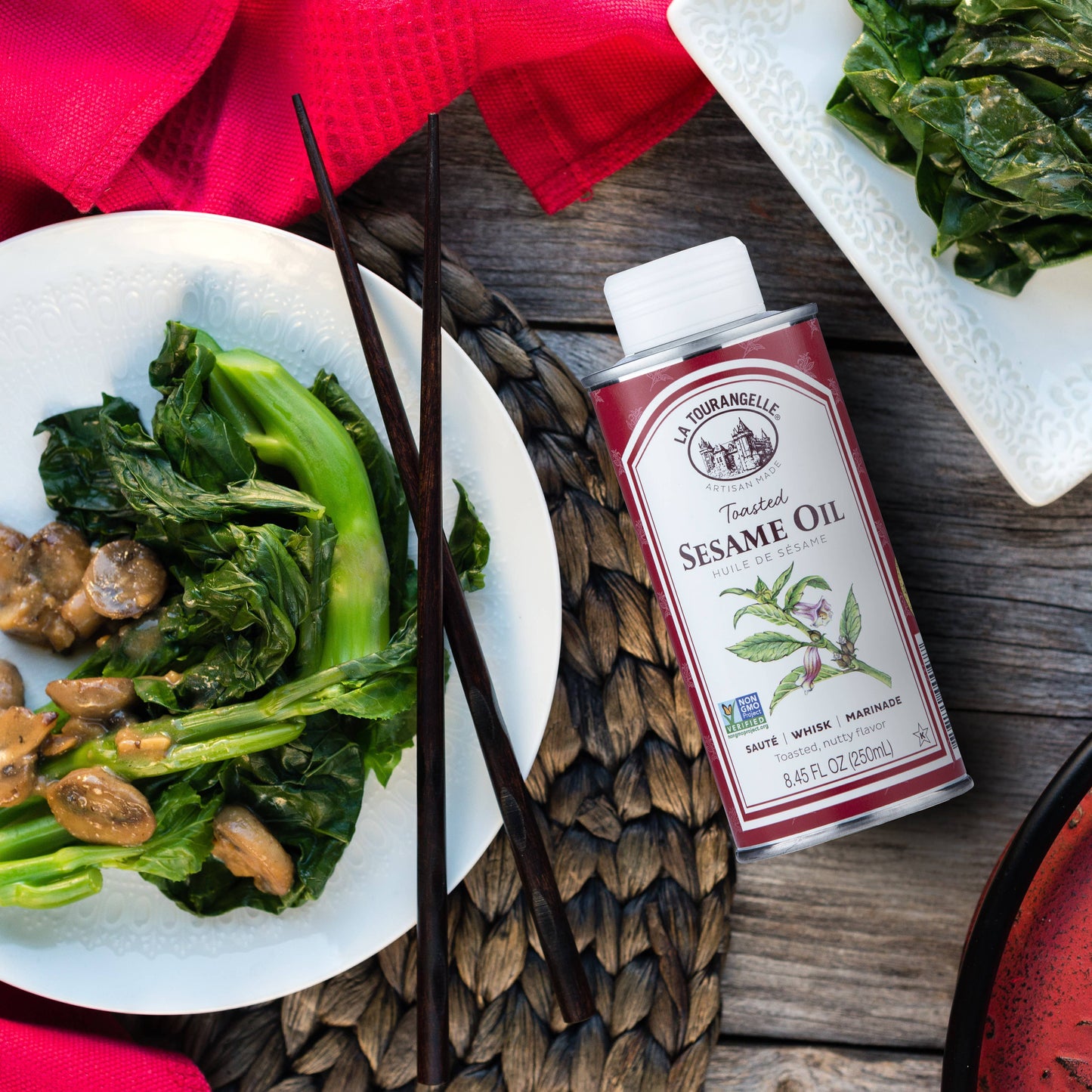 La Tourangelle Toasted Sesame Oil, 16.9 Fl Oz - 6 Units