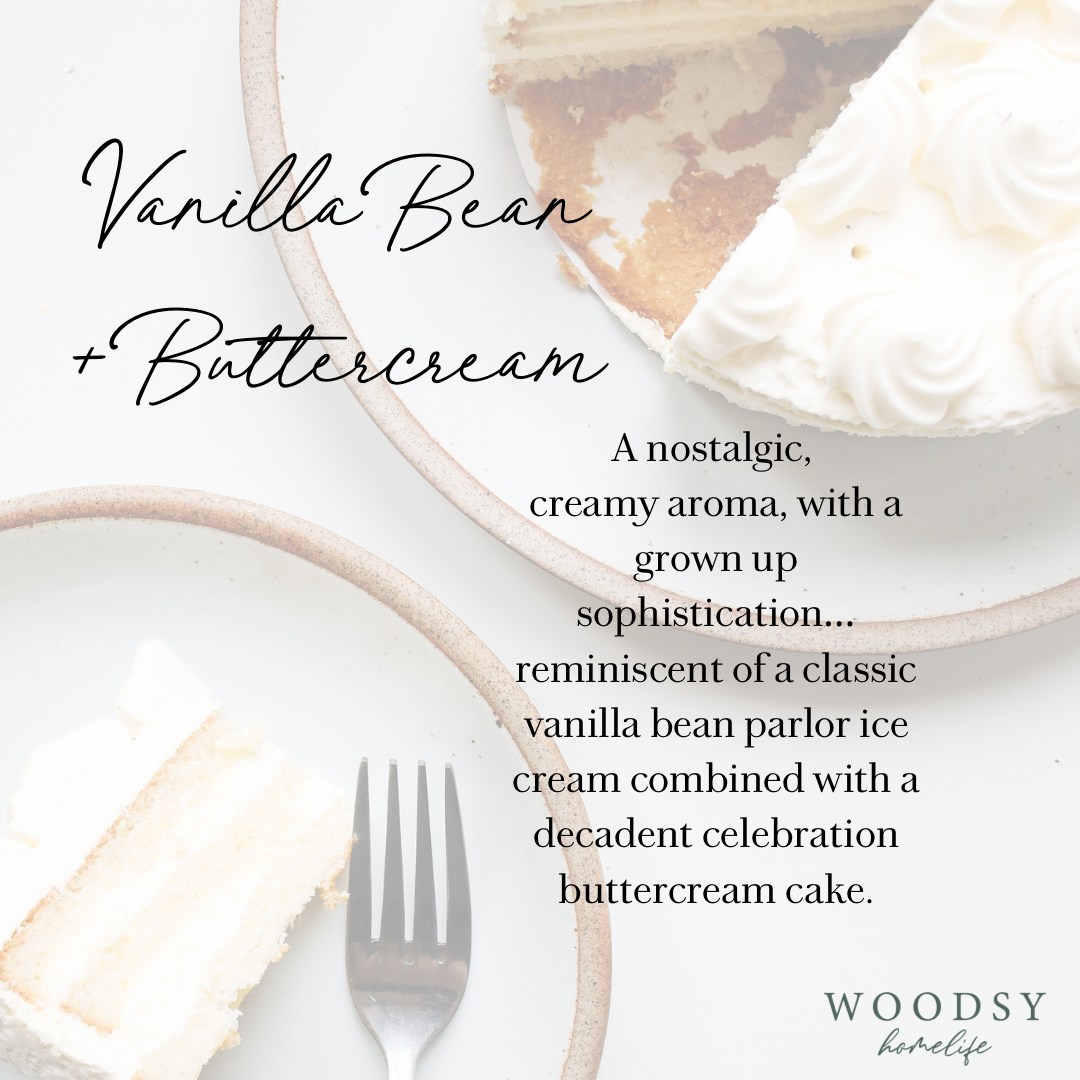 Vanilla Bean & Buttercream Soy Candle