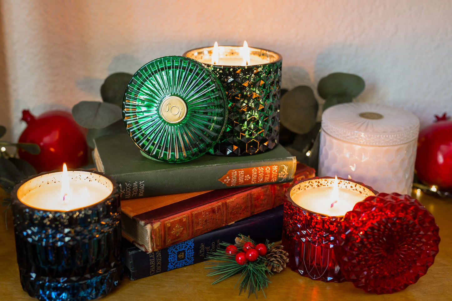 Holiday Spice Petite Shimmer Candle