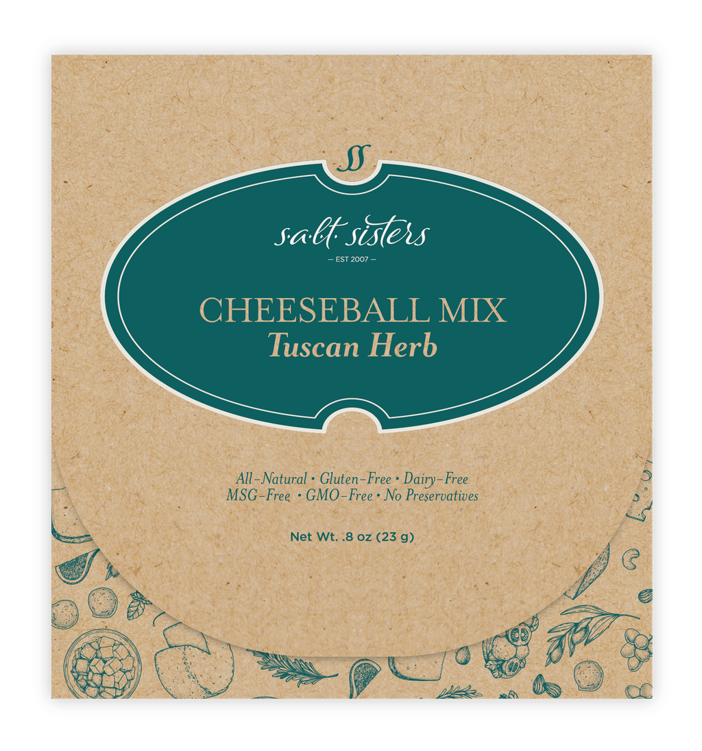 Salt Sisters Cheeseball Spice Mix - Tuscan Herb